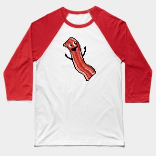 Pixel Bacon Baseball T-Shirt